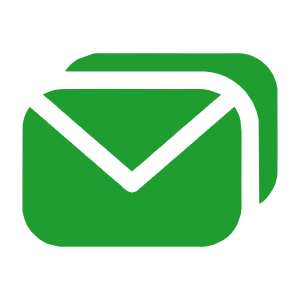 a green and black mail